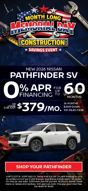 2026 Nissan Pathfinder SV